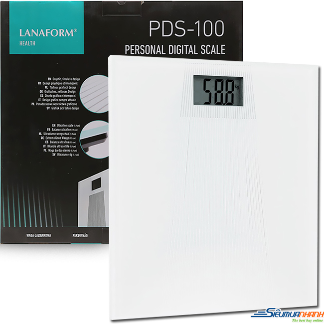 Cân điện tử Lanaform PDS - 100 (LA090305)